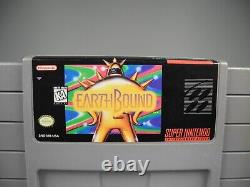 Authentic EarthBound (Super Nintendo) Genuine SNES Game Cartridge Only Works