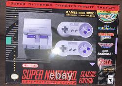 Authentic New SNES Super Nintendo Classic Mini Entertainment System 175! Games