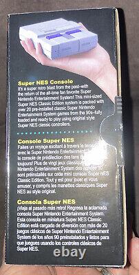 Authentic New SNES Super Nintendo Classic Mini Entertainment System 175! Games