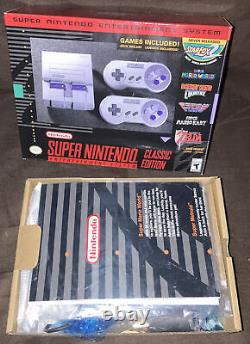 Authentic New SNES Super Nintendo Classic Mini Entertainment System 175! Games