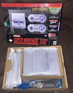 Authentic New SNES Super Nintendo Classic Mini Entertainment System 175! Games