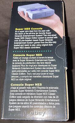 Authentic New SNES Super Nintendo Classic Mini Entertainment System 175! Games