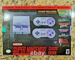 Authentic SNES Super Nintendo Classic Mini Super Entertainment System 21 Games