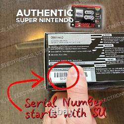Authentic SNES Super Nintendo Classic Mini Super Entertainment System 21 Games
