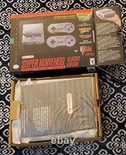 Authentic SNES Super Nintendo Classic Mini Super Entertainment System 21 Games +