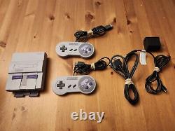 Authentic SNES Super Nintendo Classic Mini modified with nearly 500 games and