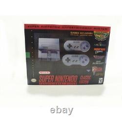 Authentic Super Nintendo Classic Mini Entertainment System SNES 21 Games