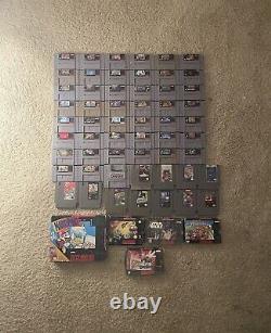 Authentic Super Nintendo Snes/ Nes Games Pick & Choose Favorites Ship Same Day