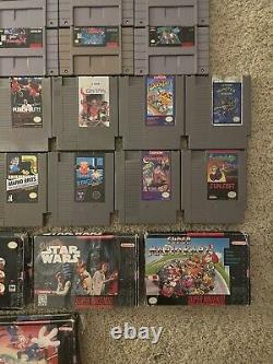 Authentic Super Nintendo Snes/ Nes Games Pick & Choose Favorites Ship Same Day