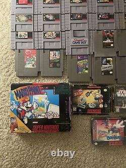 Authentic Super Nintendo Snes/ Nes Games Pick & Choose Favorites Ship Same Day