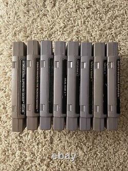 Authentic Super Nintendo Snes/ Nes Games Pick & Choose Favorites Ship Same Day