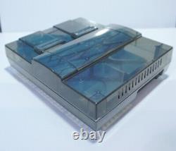Authentic Transparent Clear Super Nintendo SNES Video Game Console SNS-001