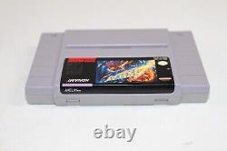 Axelay SNES Super Nintendo Complete CIB Authentic! GREAT Condition! VERY RARE