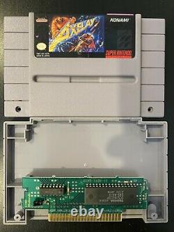 Axelay (Super Nintendo) SNES Authentic Loose Game Cartridge Only Konami Original