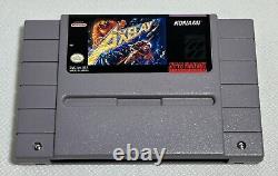 Axelay Super Nintendo Snes Authentic Tested Cart