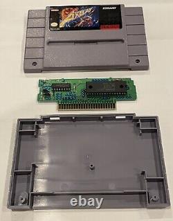 Axelay Super Nintendo Snes Authentic Tested Cart