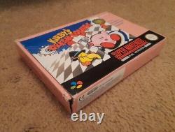 BOXED Super Nintendo Entertainment System SNES Kirby's Dream Course UK PAL Games