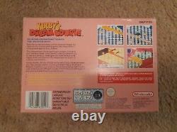 BOXED Super Nintendo Entertainment System SNES Kirby's Dream Course UK PAL Games
