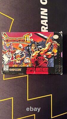 BREATH OF FIRE II 2 Super Nintendo SNES Authentic Complete Map Manual 1995 CIB