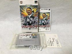 Barbarossa Boxed Nintendo Super Famicom SNES Japan Video Games