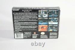 Batman Returns SNES Super Nintendo Complete CIB Authentic! Good Condition! RARE