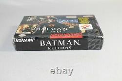 Batman Returns SNES Super Nintendo Complete CIB Authentic! Good Condition! RARE