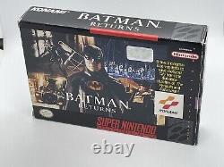Batman Returns Super Nintendo SNES Game Complete SEE PICS