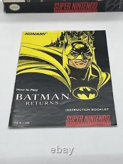 Batman Returns Super Nintendo SNES Game Complete SEE PICS