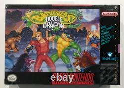 Battletoads Double Dragon Super Nintendo SNES CIB 100% Complete Near Mint