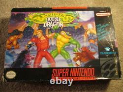 Battletoads Double Dragon (Super Nintendo SNES) Complete CIB with Ads + Card