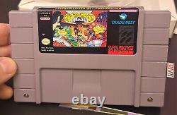 Battletoads in Battlemaniacs (Super Nintendo Entertainment System 1993) SNES CIB