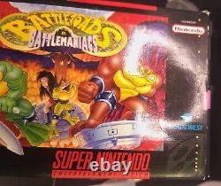 Battletoads in Battlemaniacs (Super Nintendo Entertainment System 1993) SNES CIB