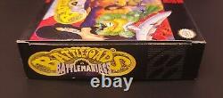 Battletoads in Battlemaniacs (Super Nintendo Entertainment System 1993) SNES CIB