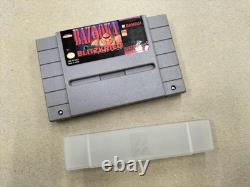 Bazooka Blitzkrieg SNES Game SNS-BY-USA Super Nintendo US Version Tested FC