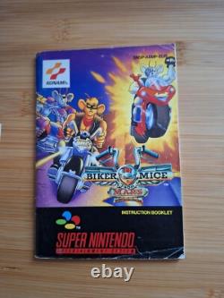 Biker Mice From Mars Super Nintendo SNES Video Game Boxed CIB (PAL EUR)