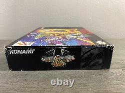 Biker Mice from Mars SNES Super Nintendo Complete Box Manual And Inserts Konami