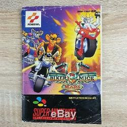 Biker Mice from Mars Super Nintendo/Snes(Pal) CIB withProtector Bad Manual