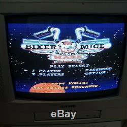 Biker Mice from Mars Super Nintendo/Snes(Pal) CIB withProtector Bad Manual