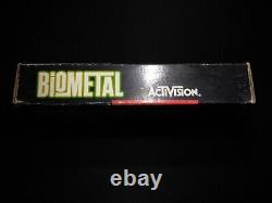 BioMetal Authentic Super Nintendo SNES EXMT+ condition COMPLETE n box w poster