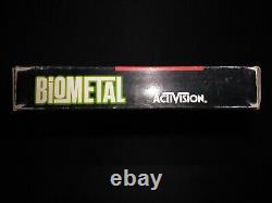 BioMetal Authentic Super Nintendo SNES EXMT+ condition COMPLETE n box w poster