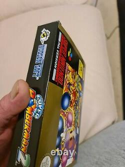 Bomberman Snes Super Nintendo Game Collectors Condition