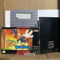 Bonkers Super Nintendo In Box With Manual Rare See Pictures SNES USA See Pics