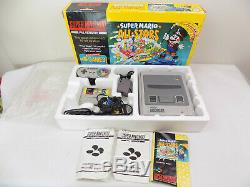 Boxed Super Nintendo Limited Collector's Super Mario All Stars Console SNES
