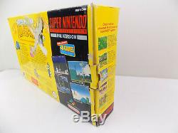 Boxed Super Nintendo Limited Collector's Super Mario All Stars Console SNES