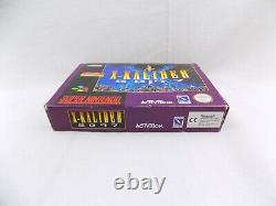 Boxed Super Nintendo SNES X-Kaliber 2097 -PAL- Free Postage