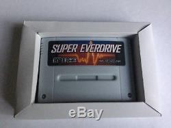 Boxed Super everdrive Nintendo SNES v2 Cart official krikzz free region Game