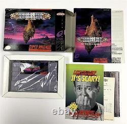 Brain Lord SNES Super Nintendo Complete in Box CIB with Inserts