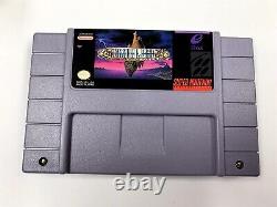 Brain Lord SNES Super Nintendo Complete in Box CIB with Inserts