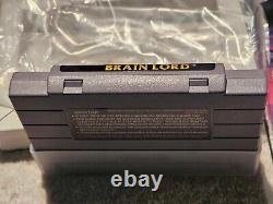 Brain Lord (Super Nintendo Entertainment System SNES) Complete In Box