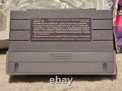 Brain Lord (Super Nintendo Entertainment System SNES) Complete In Box